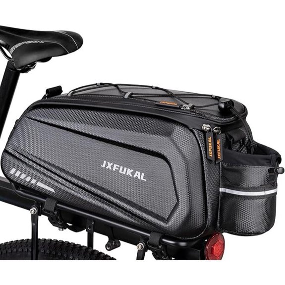 JXFUKAL Waterproof Bike Rear Rack Pannier (9.5L/17L/40L)