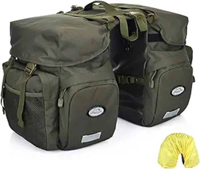 Dreamoon 50L Waterproof Bike Panniers with Rain Cover