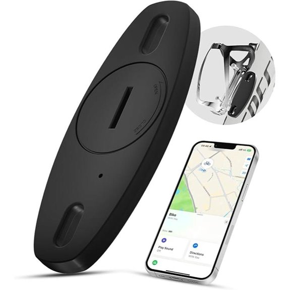 Bike Tracker with Apple Find My & Waterproof Holder