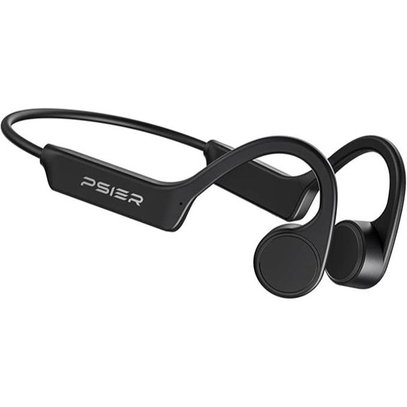 PSIER Bone Conduction Headphones with Mic and Waterproof