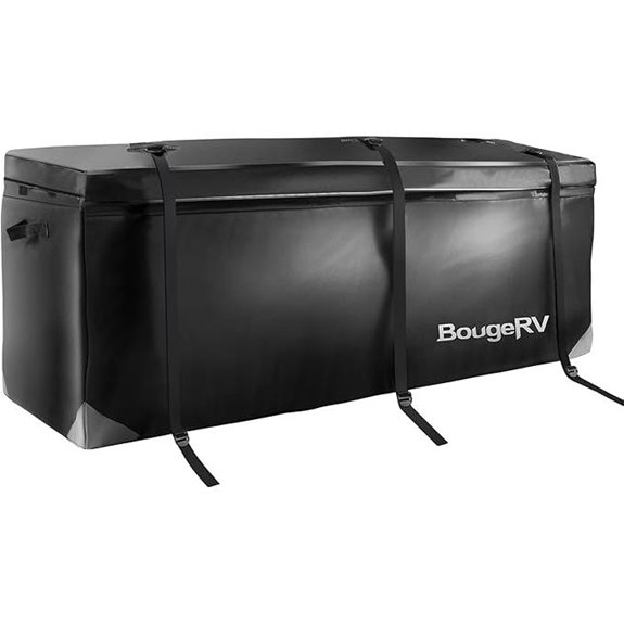 BougeRV Waterproof Hitch Cargo Carrier Bag (48x20x22)