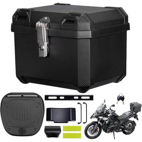 KEMIMOTO 45L Waterproof Motorcycle Top Case