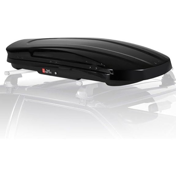 69-Inch Waterproof Rooftop Cargo Carrier with Keys