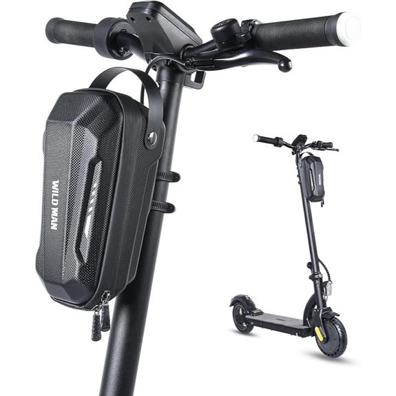 Scooter Handlebar Storage Bag Waterproof 2L Capacity