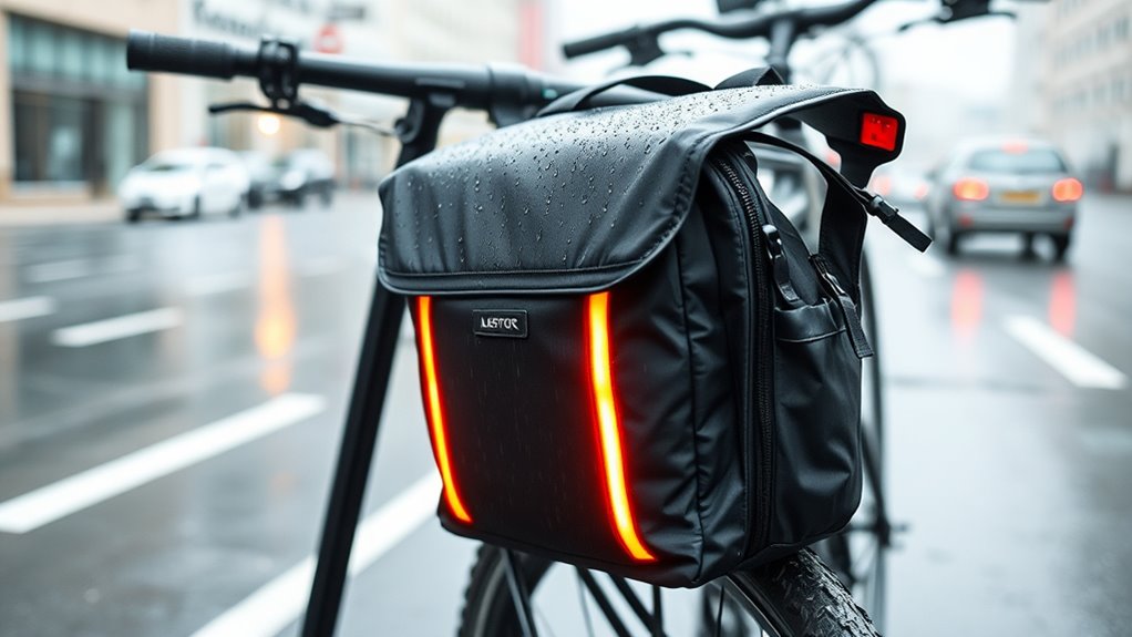waterproof secure spacious bag