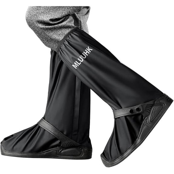 Reusable Waterproof Shoe Covers for Men and Women