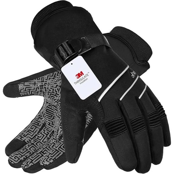MOREOK Waterproof Thermal Gloves for Men/Women
