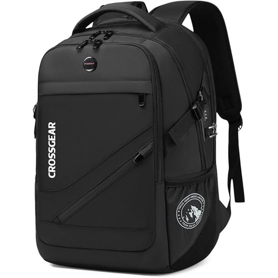 Crossgear Waterproof Travel Backpack with USB Port