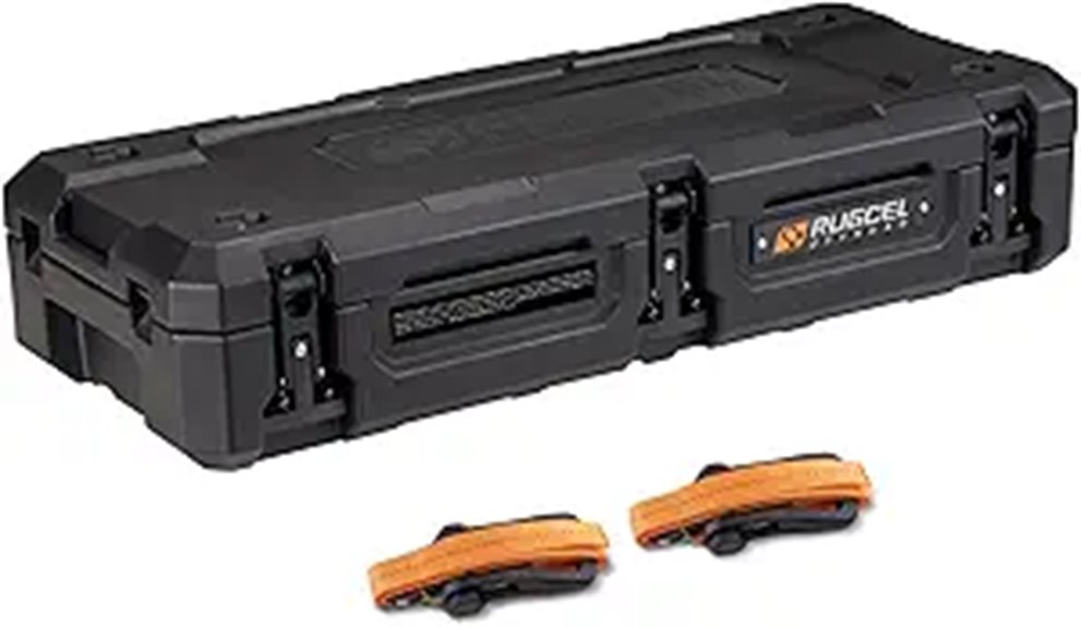 RUGCEL 58L Waterproof Dry Box for Vehicle Storage