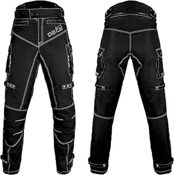 Motorcycle Pants for Men Waterproof & Windproof All-Weather