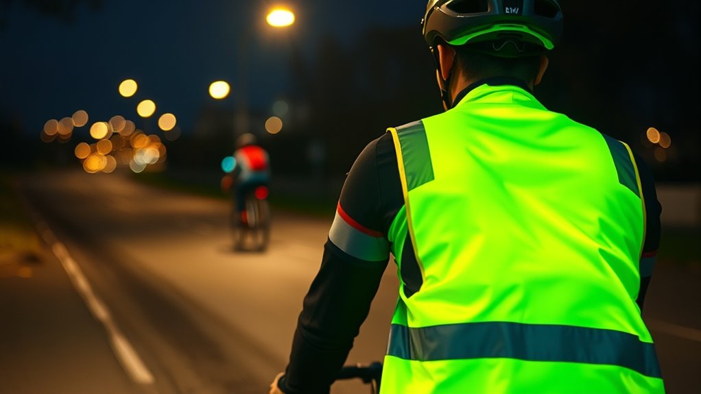 wear reflective safety gear