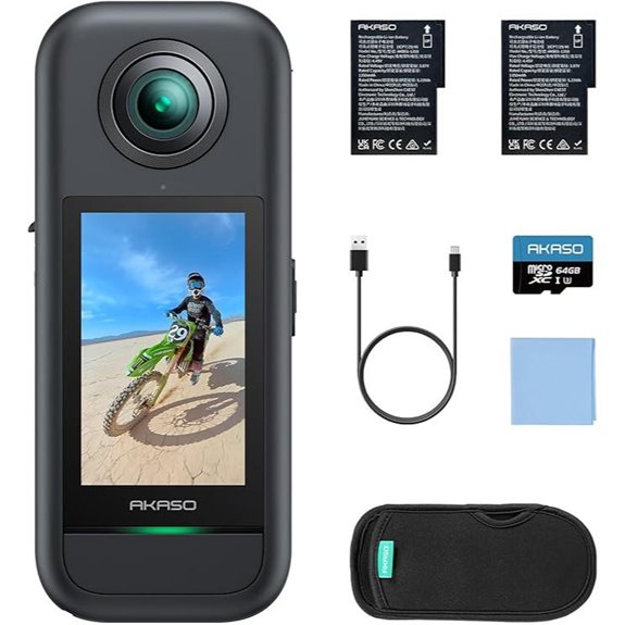 AKASO 360 Weatherproof 5.7K Action Camera with AI