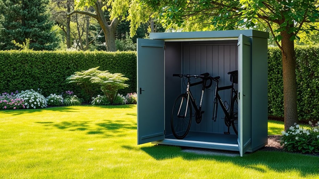weatherproof bike storage considerations