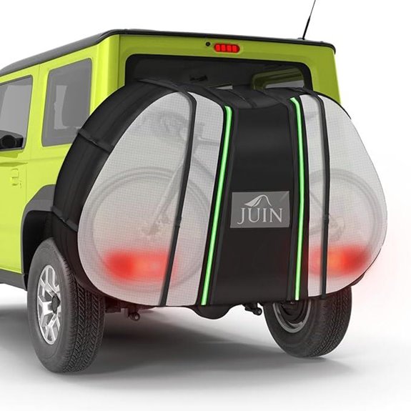JUIN Waterproof Bike Cover for Hitch Storage