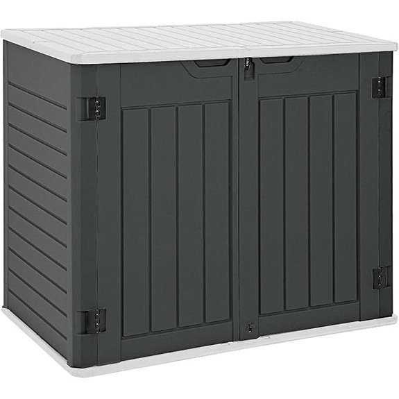 YITAHOME Weatherproof Horizontal Storage Shed 35 cu ft
