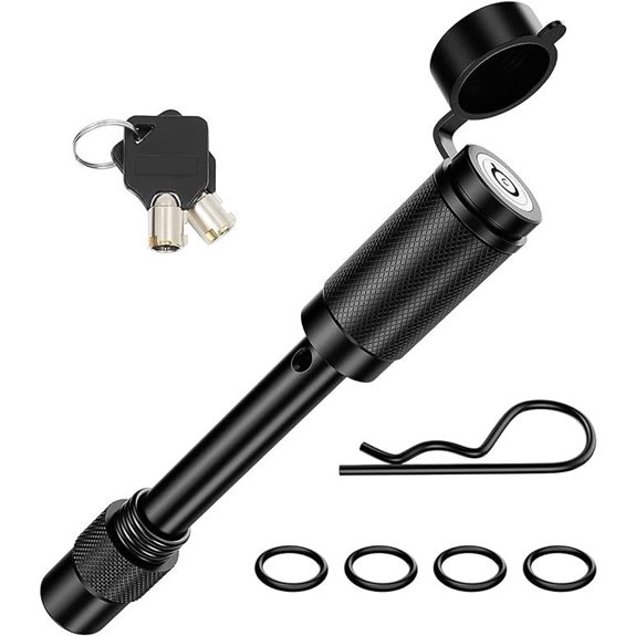Nilight Trailer Hitch Lock Pin 5/8 Weatherproof Security