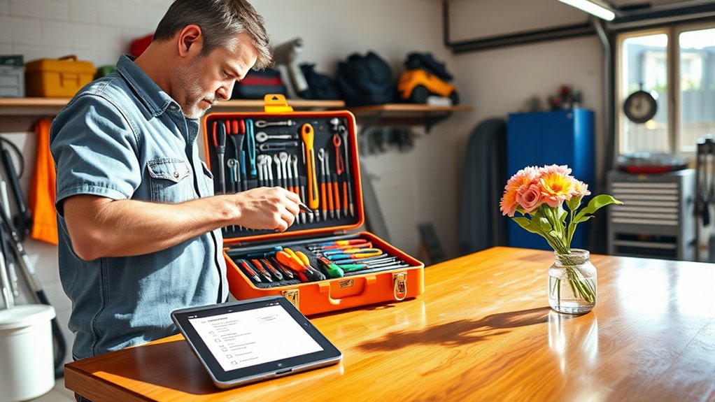 weekly home maintenance routine