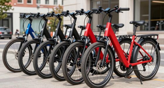 wide handlebar commuter e bikes