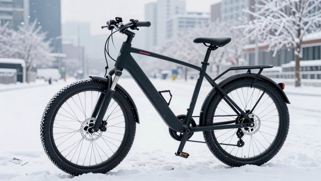 winter e bike commuting tips