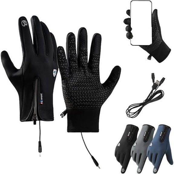 Winter Waterproof Touch Screen Sports Gloves
