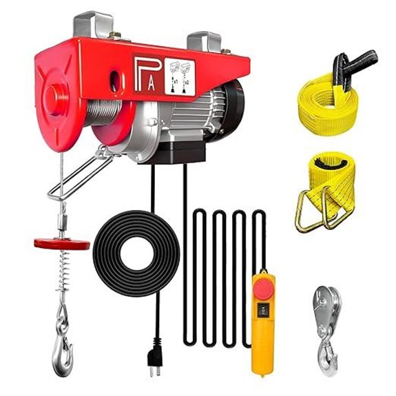 Electric Hoist 440 lbs with Remote Control