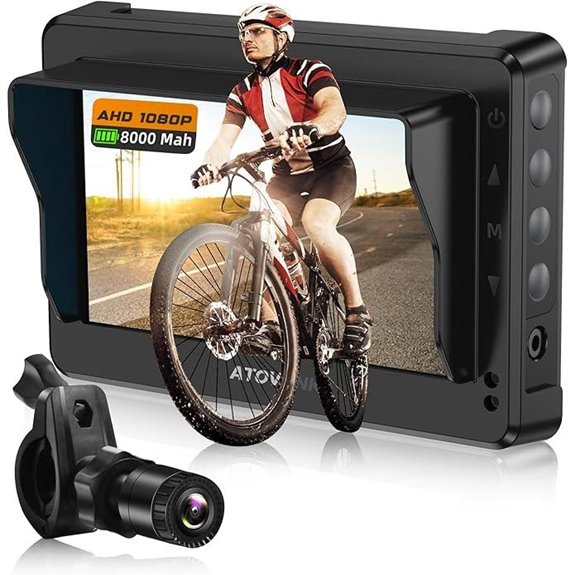 wireless bike rear camera