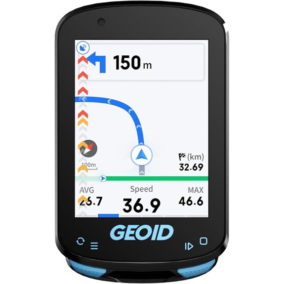 GEOID CC600 Wireless Cycling Computer with GPS and Navigation