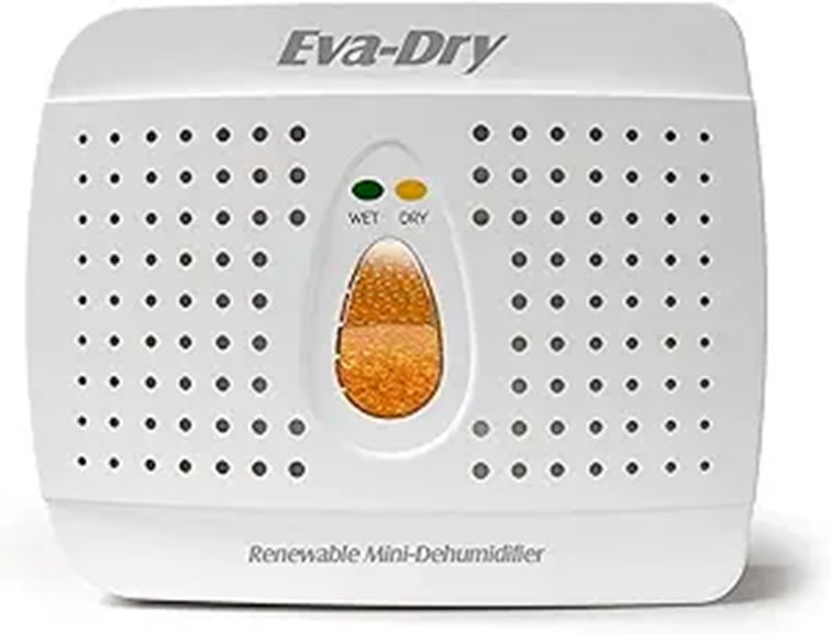 Eva-Dry Wireless Mini Dehumidifier White (E-333)