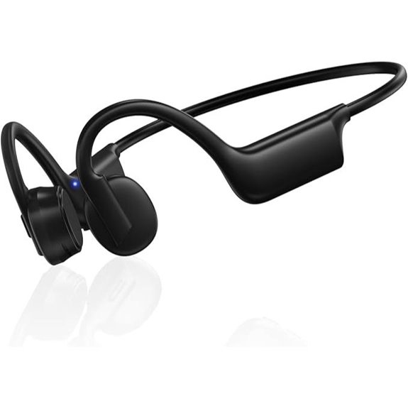Bone Conduction Wireless Headphones with Mic and Waterproof