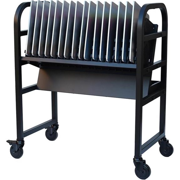 Workington 16-Device Mobile Charging Cart for Tablets