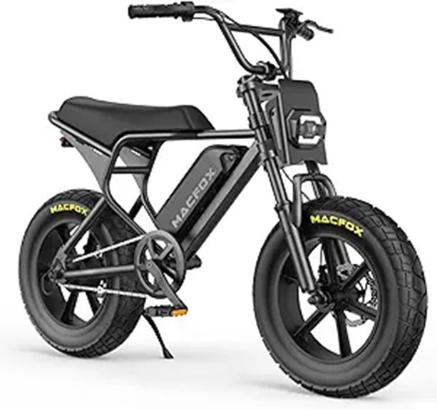 MACFOX M16 Youth Electric Bike with Fat Tires