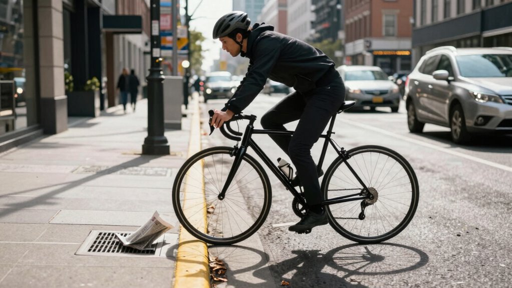 avoid curbside riding dangers