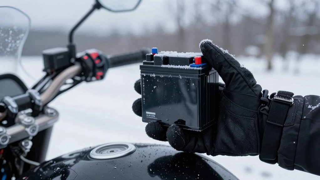 battery care in winter