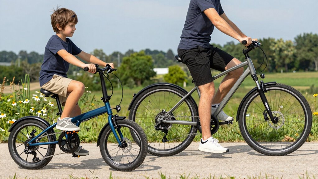 bike size materials and fit