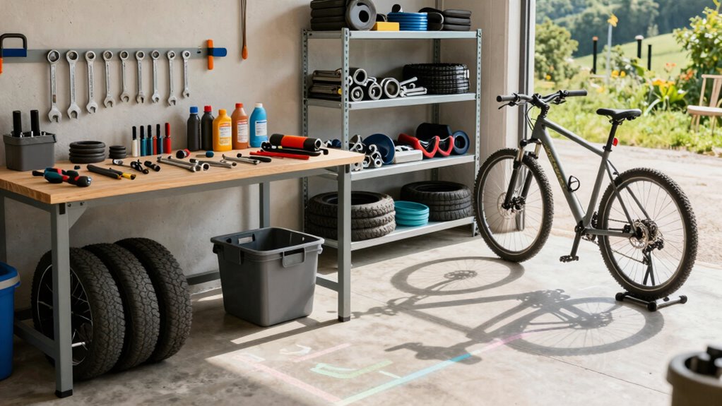 create a dedicated maintenance area