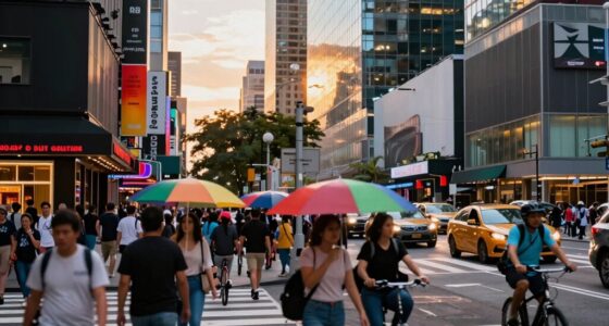 downtown riding feels chaotic