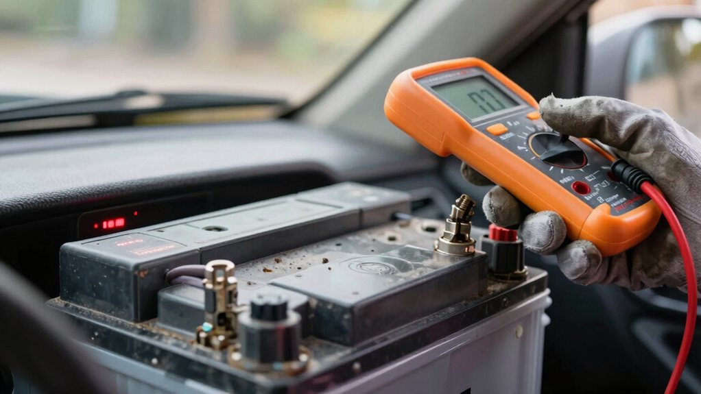 early signs of battery failure