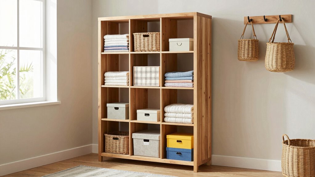 efficient small home storage