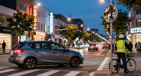 enhance intersection side visibility