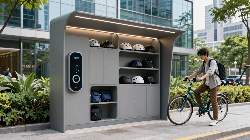 ergonomic bike accessory organization