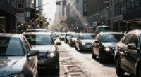 glare impairs nighttime visibility