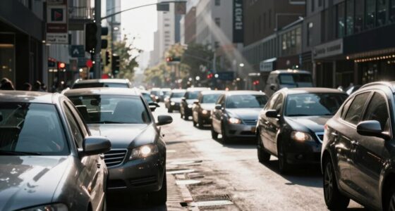 glare impairs nighttime visibility