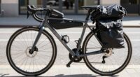 impact on bike stability