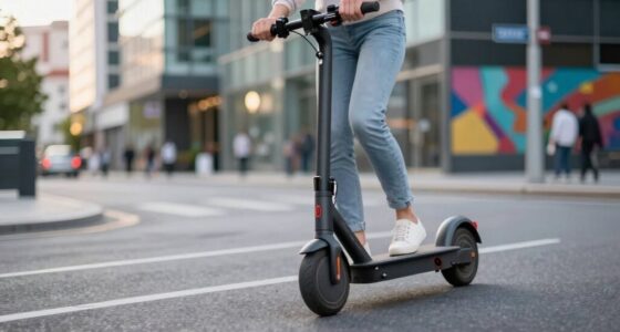 improve e scooter cornering technique