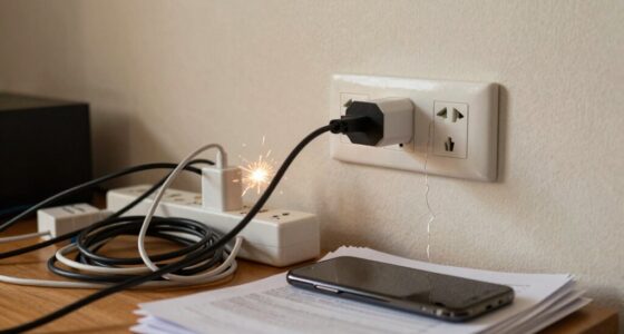 incorrect charging setup causes stress