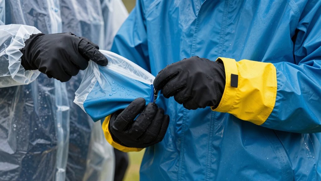layering for waterproof protection
