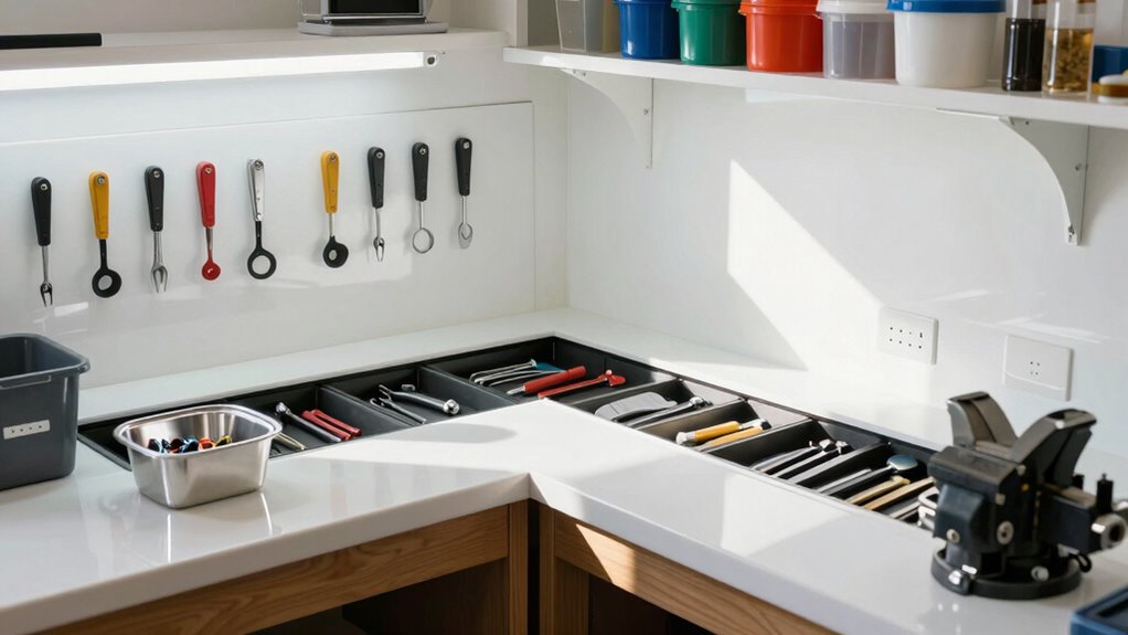 organize tools for safety