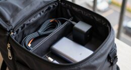 organized charging gear placement
