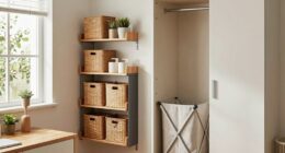 organized small space storage