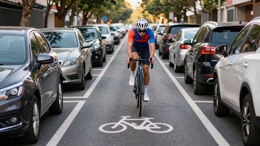 pass safely outside door zone